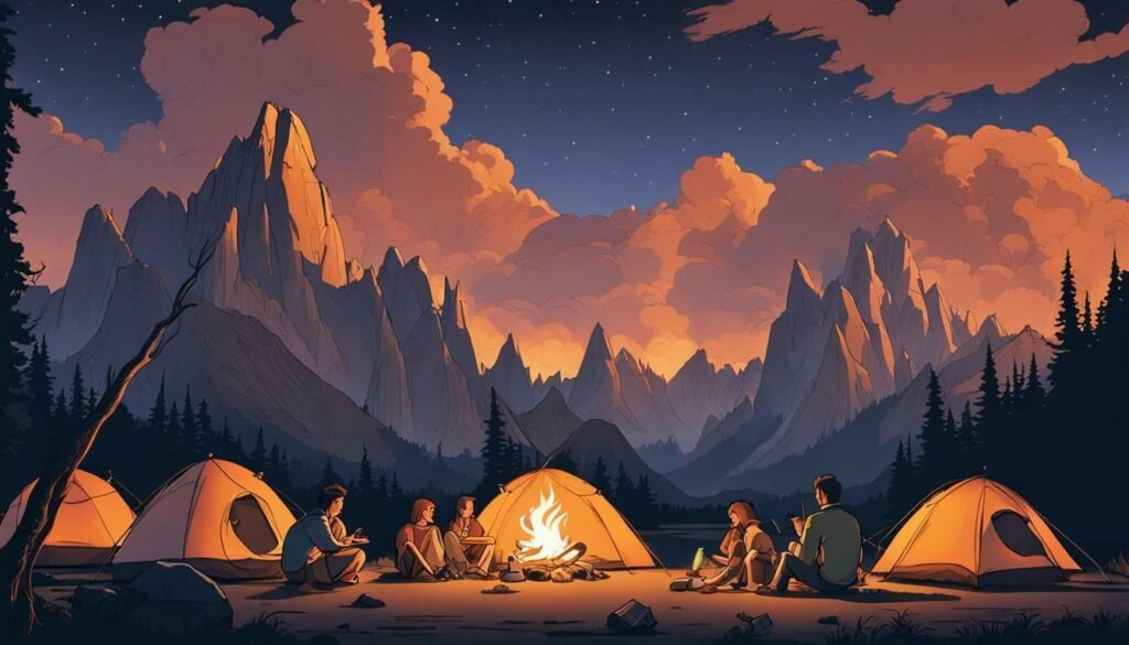 Camping at Castle Crags State Park