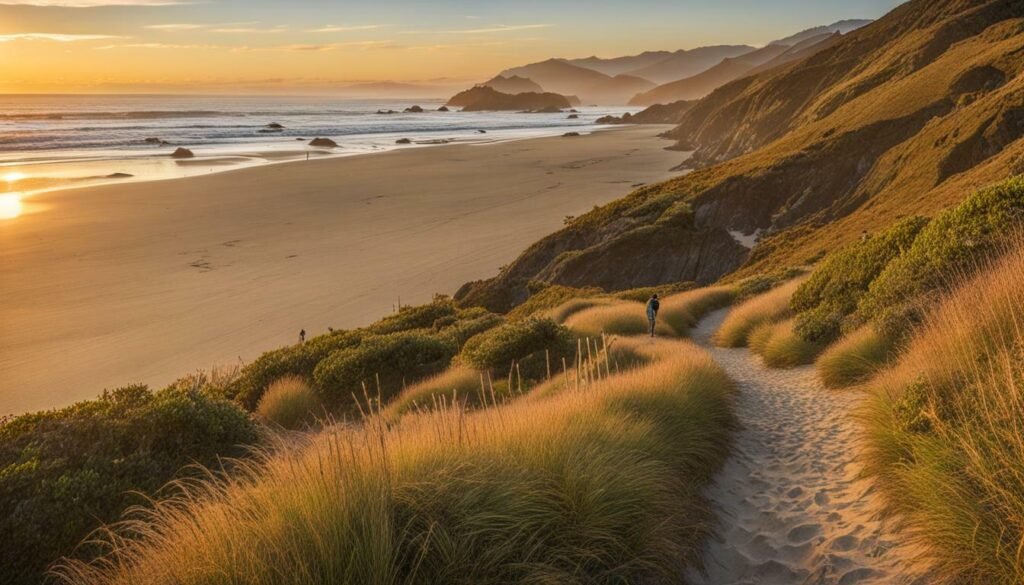 Coastal hiking trail at Border Field State Park