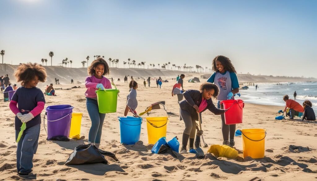 beach cleanup