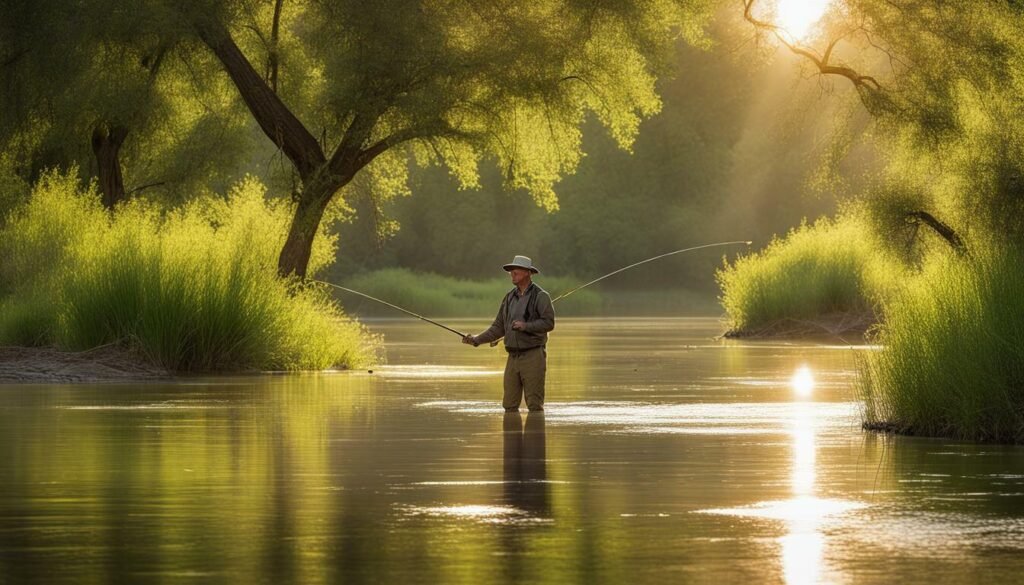 fishing in Bidwell-Sacramento River State Park