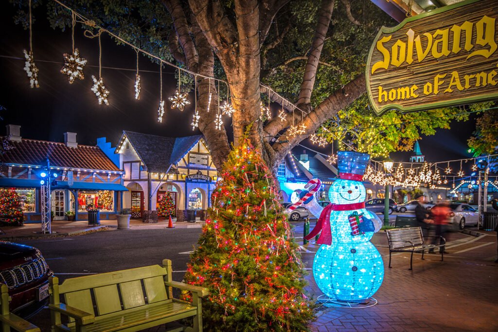 best places to spend christmas in northern california