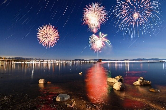 places in california to go on 4th of july