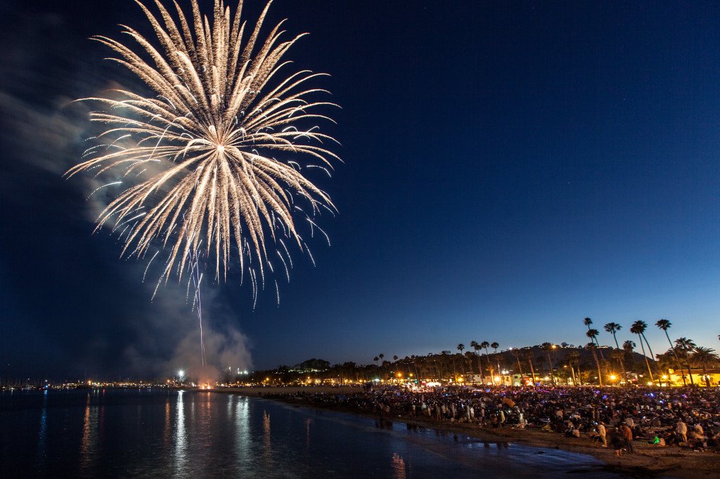 places in california to go on 4th of july