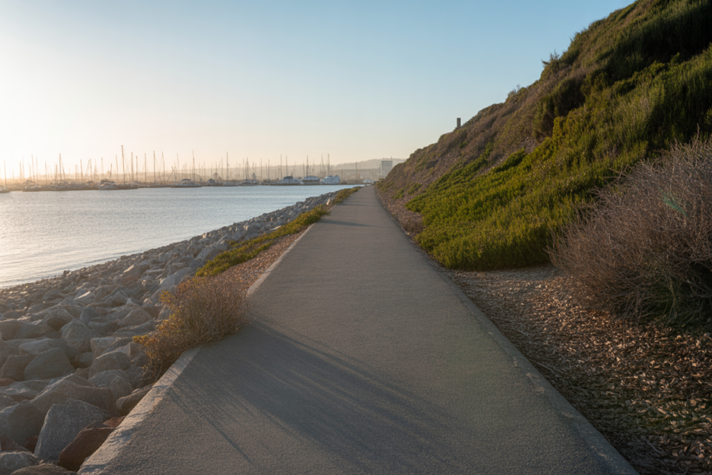 Shoreline trail